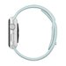 Curea iUni compatibila cu Apple Watch 1/2/3/4/5/6/7, 42mm, Silicon, Turquoise